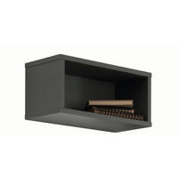 WANDREGAL 40/18,5/18,7 cm  - Schieferfarben, Design, Holzwerkstoff (40/18,5/18,7cm) - Paidi