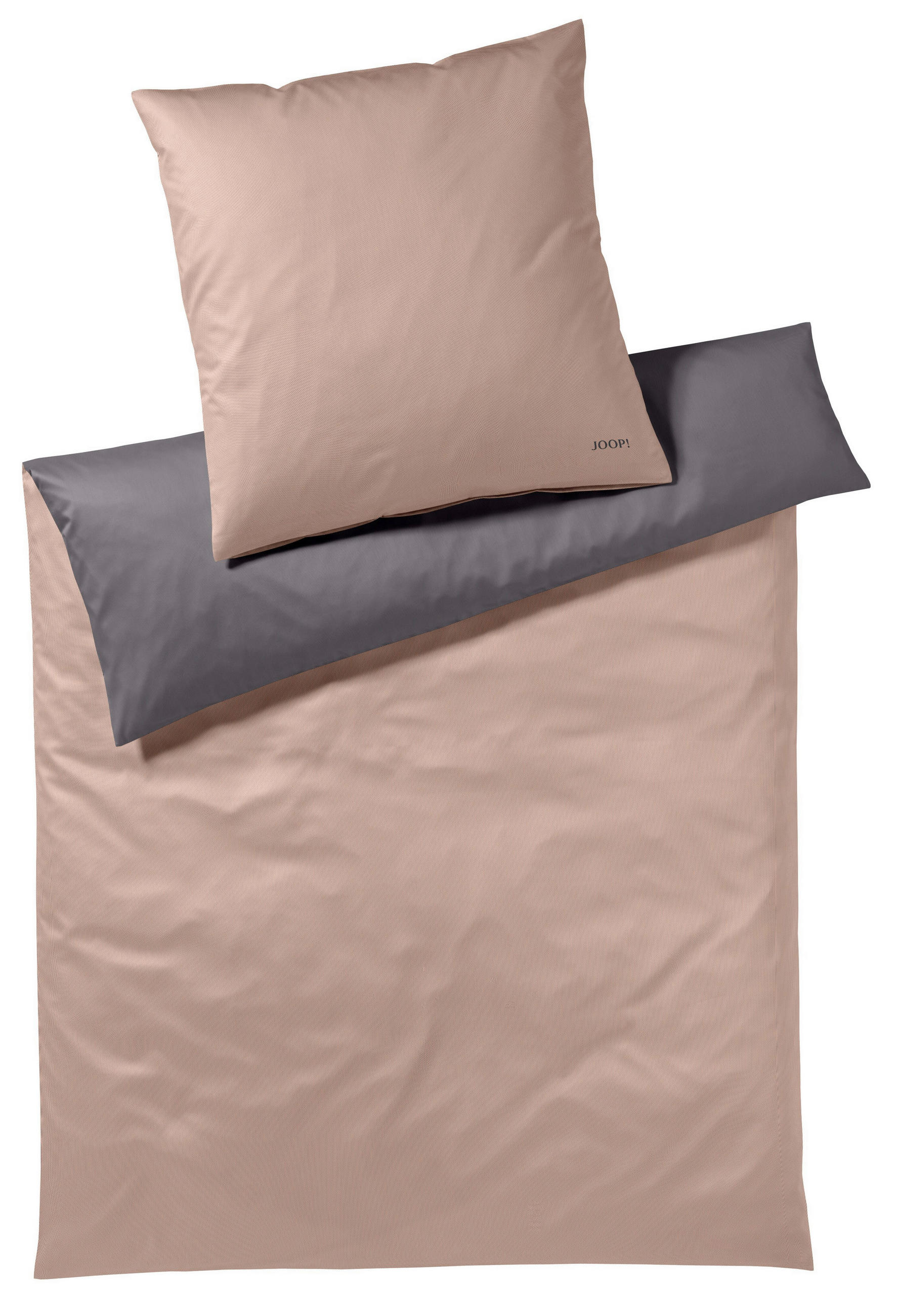 POSTELJINA 240/220 cm MICRO PATTERN - smeđa, Konvencionalno, tekstil (240/220cm) - Joop!