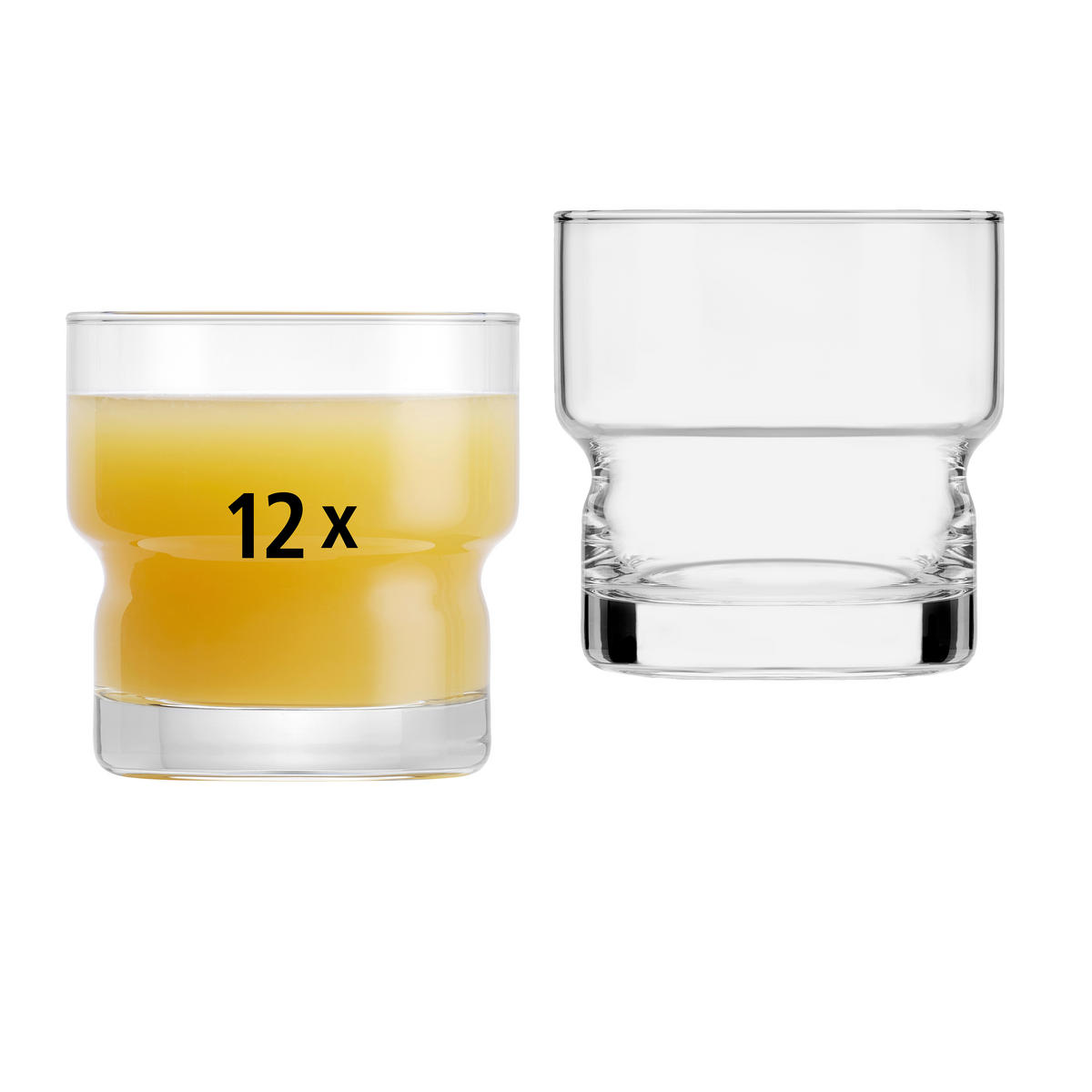 GLÄSERSET NEWTON  12-teilig  - Klar, Basics, Glas (8/8,5cm)