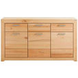 SIDEBOARD 160/88/40 cm  in Buchefarben  - Silberfarben/Buchefarben, Natur, Holz/Metall (160/88/40cm) - Cantus