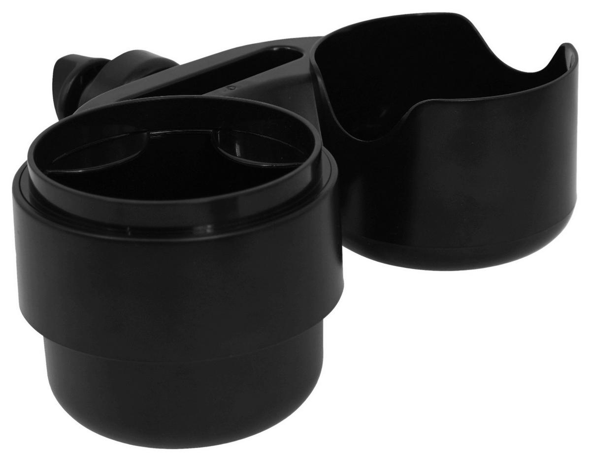 BECHERHALTER  - Schwarz, Basics, Kunststoff (22/9,5/6,5cm) - My Baby Lou