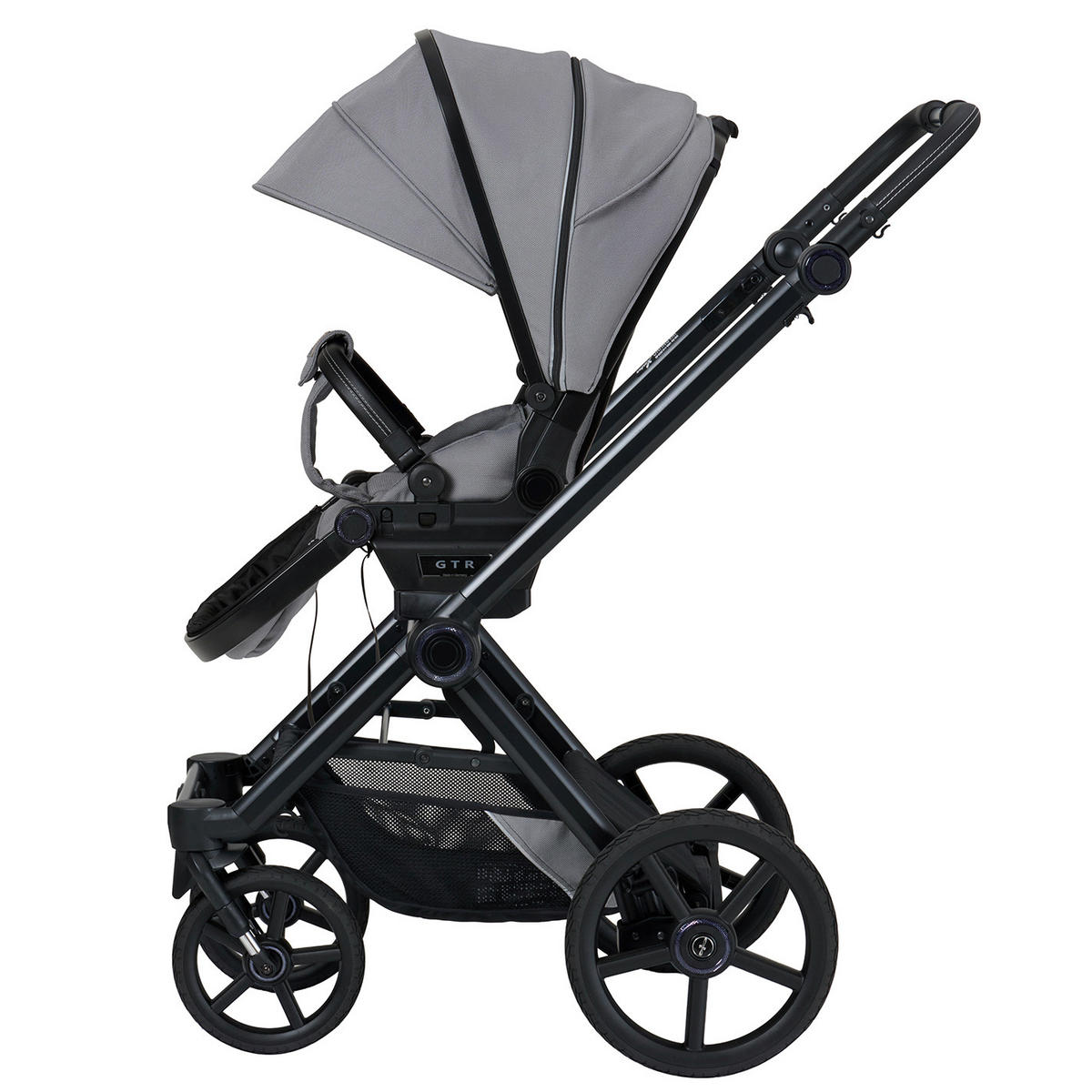 KINDERWAGENSET IVY GTR Outdoor HB  - Schwarz/Grau, Basics, Textil/Metall (94/58/119cm) - Hartan