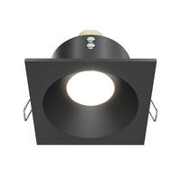DECKENLEUCHTE Downlight 8,5/8,5/4,5 cm  - Schwarz, Trend, Metall (8,5/8,5/4,5cm) - MAYTONI