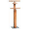 HERRENDIENER Eichefarben  - Eichefarben, KONVENTIONELL, Holz/Metall (45/107/28cm) - Hasena