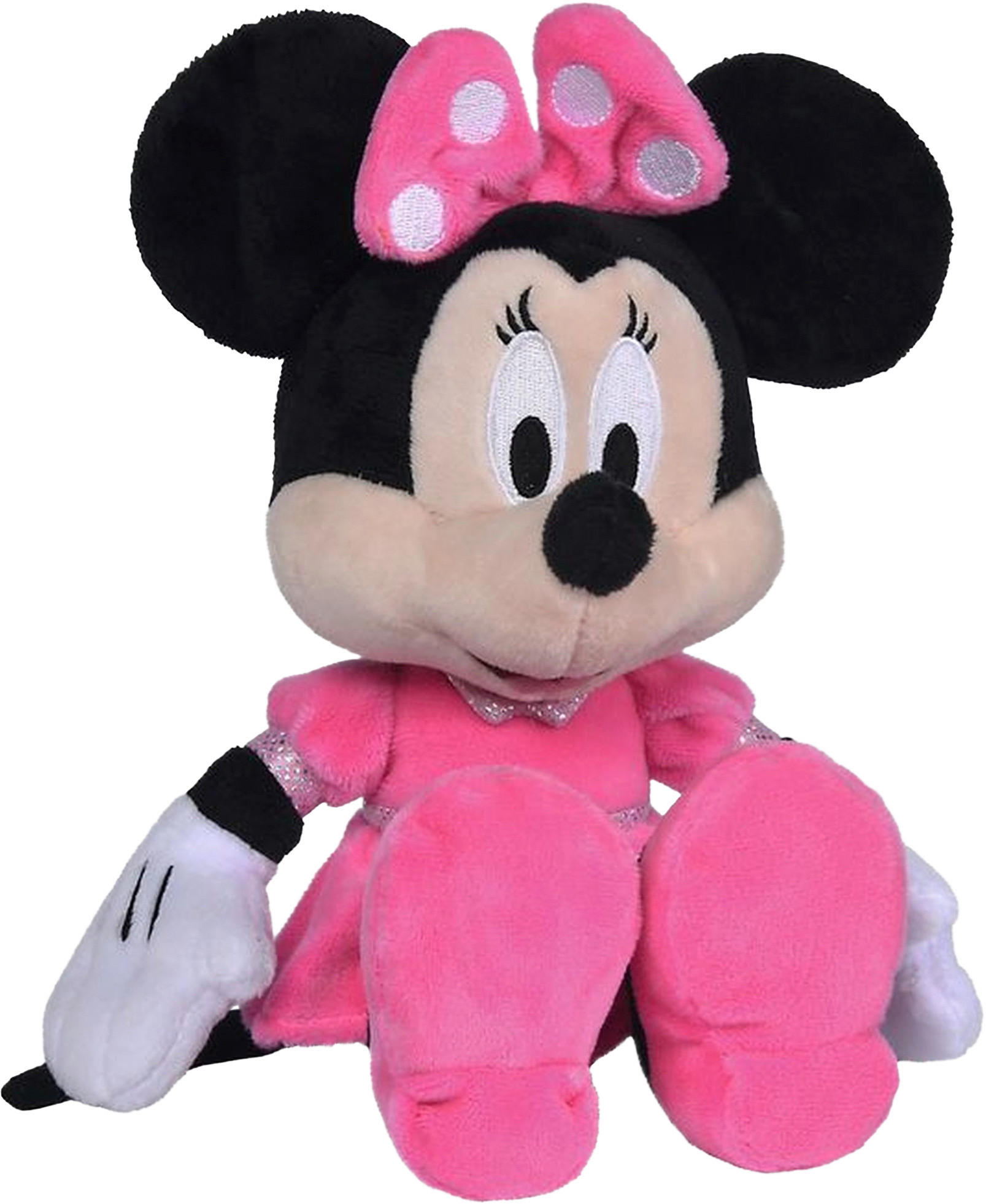 PLÜSCHTIER Mickey & Minnie 12/17/25 cm  - Rosa, Basics, Kunststoff (12/17/25cm) - Disney