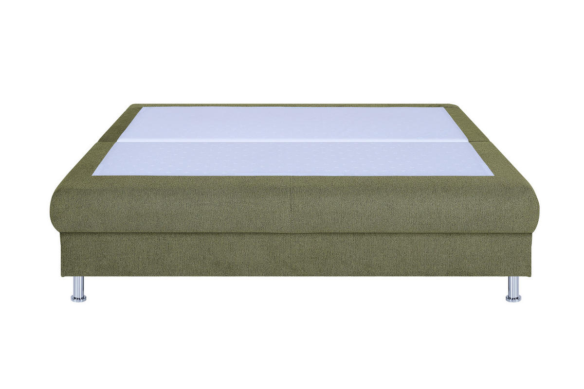 TROSJED NA RAZVLAČENJE tekstil, drvni materijal  maslinasto zelena    - maslinasto zelena/boje kroma, Design, drvni materijal/tekstil (200/92/90cm) - P & B