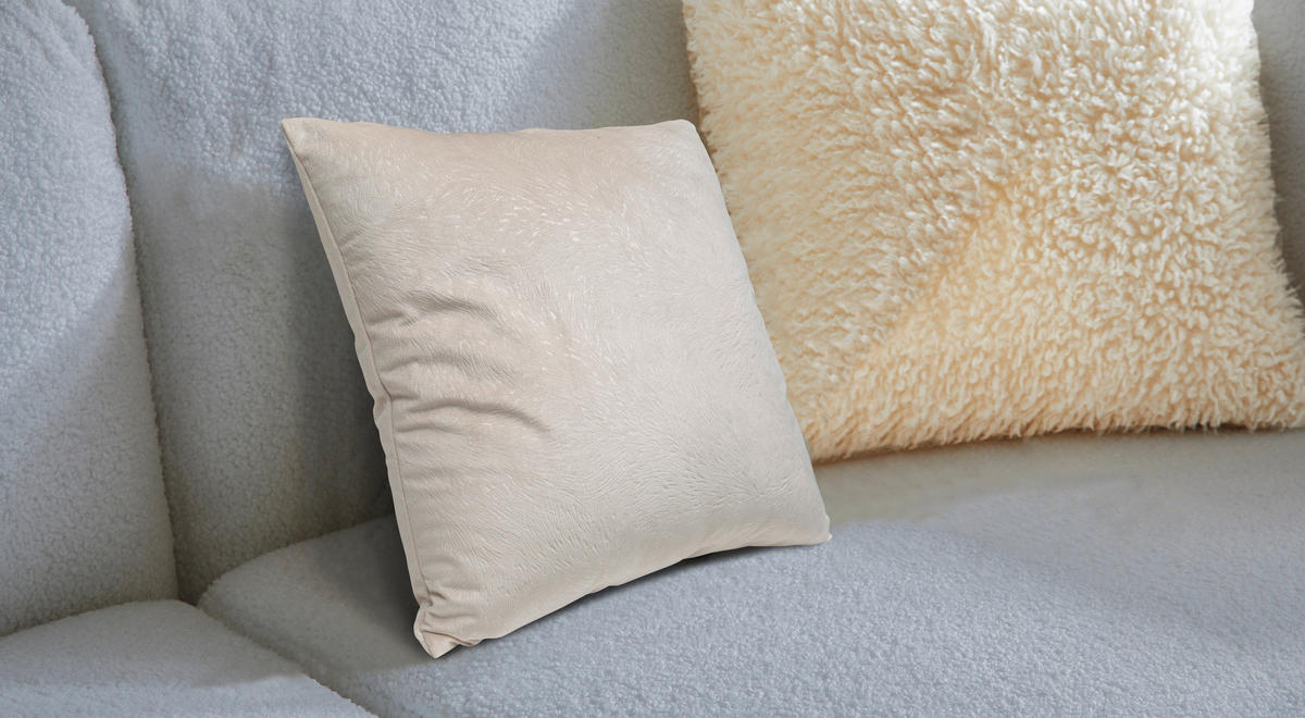 OKRASNA BLAZINA  DAYARA   40/40 cm          - bež, Basics, tekstil (40/40cm) - Esposa