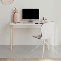 COMPUTERTISCH 120/60/75 cm  in Weiss, Mokka  - Weiss/Eichefarben, Design, Holzwerkstoff (120/60/75cm) - Livetastic