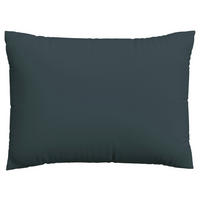 KOPFPOLSTERBEZUG WOVEN SATIN 70/90 cm  - Dunkelgrau, Basics, Textil (70/90cm) - Schlafgut