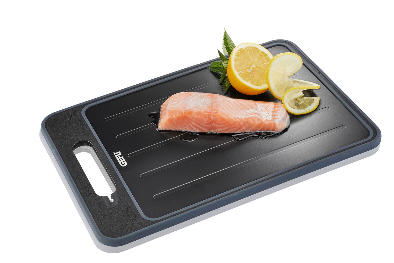 DASKA ZA REZANJE  metal, plastika, keramika  CUT PRO  - crna, Design, metal/plastika (25/1/36,5cm) - Gefu