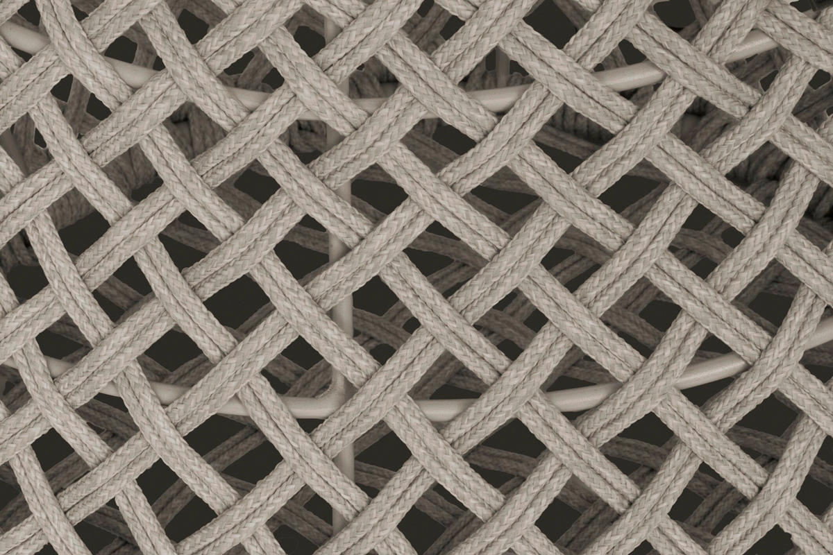 DEKOKORB  - Creme/Mokka, Basics, Textil/Metall (46-54,5/55/46-54,5cm) - Joop!