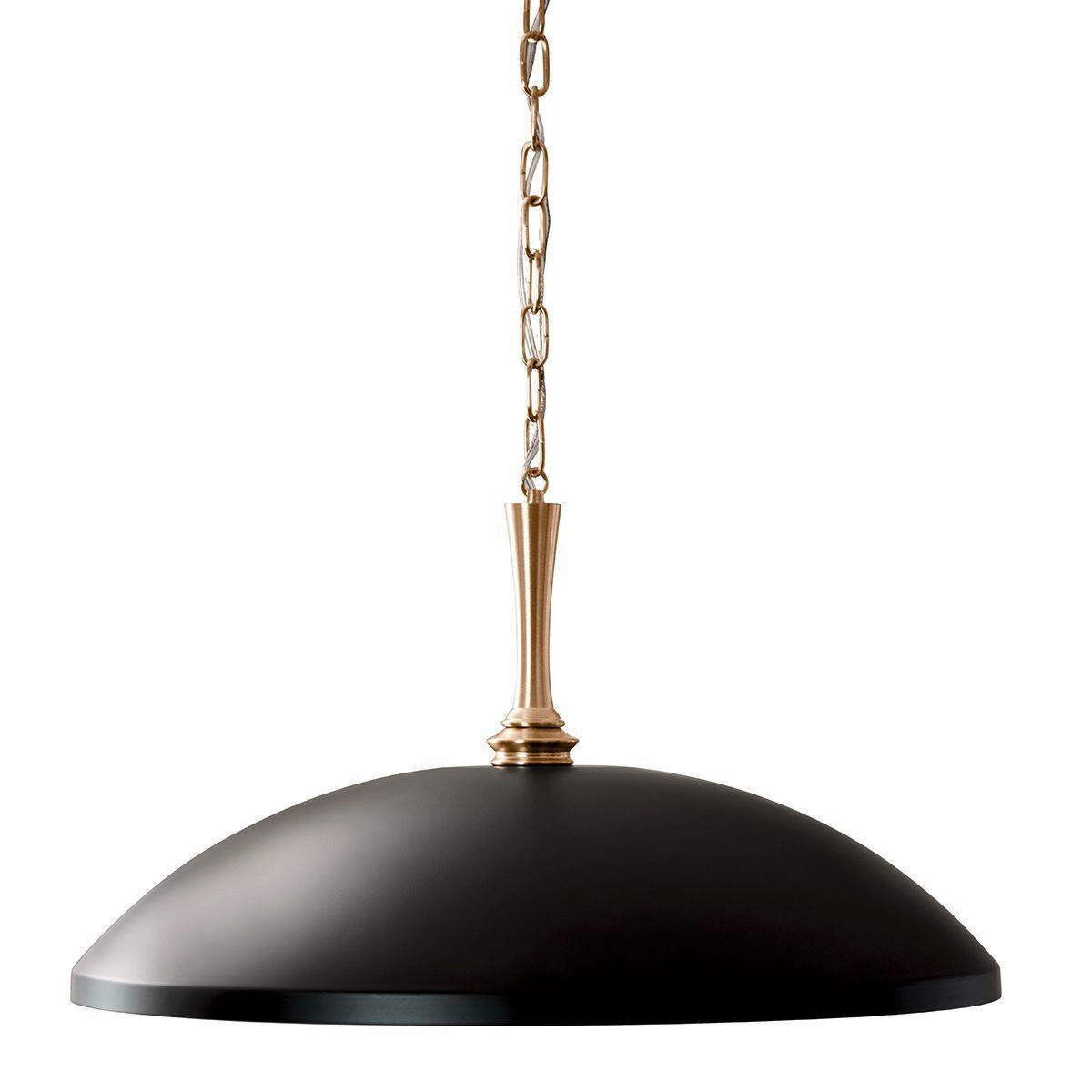 HÄNGELEUCHTE  - Champagner/Schwarz, KONVENTIONELL, Metall (225,9/33/50,8cm) - Elstead Lighting