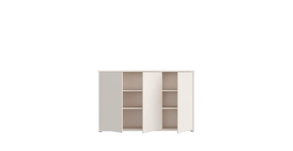 SIDEBOARD  154,2/99,1/34,9 cm  - Sandfarben/Grau, MODERN, Holzwerkstoff/Kunststoff (154,2/99,1/34,9cm) - Carryhome
