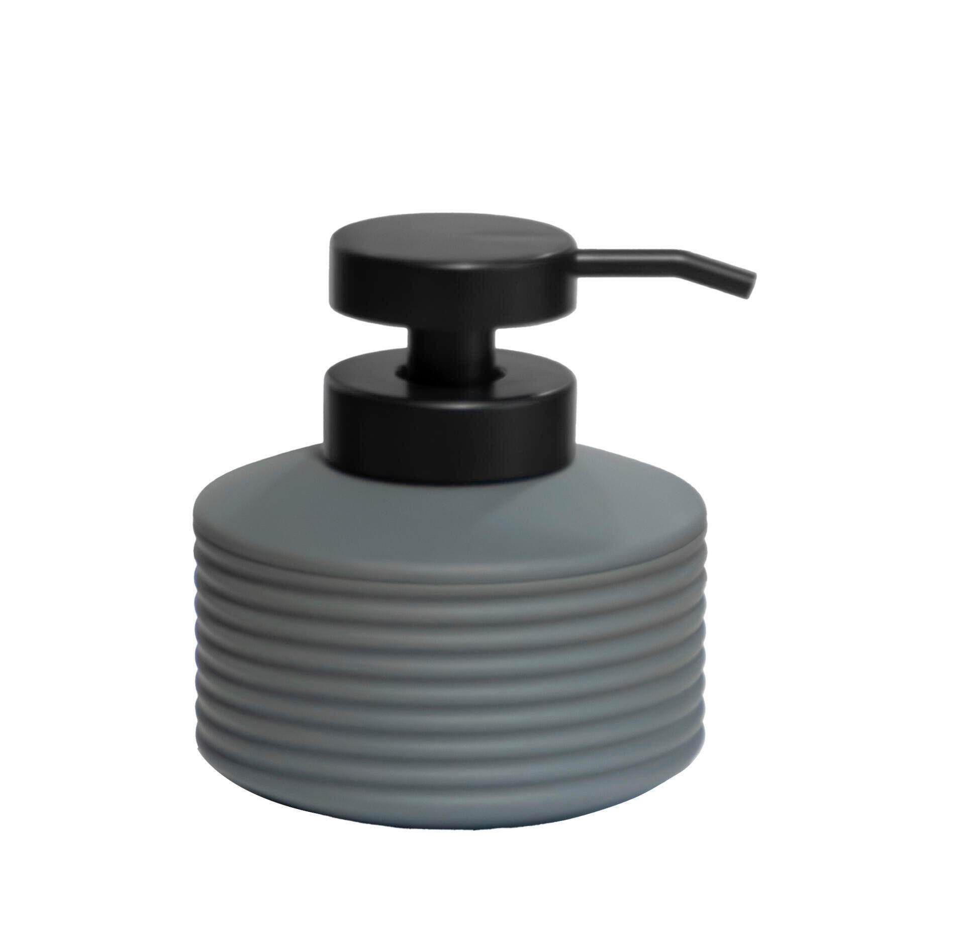 SEIFENSPENDER Kunststoff  - Grau, Basics, Kunststoff (11/11,7/11cm)