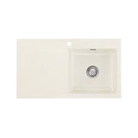 SPÜLE Mera 90 / 50740110  - Magnolie, Basics, Keramik (90/20/51cm) - Systemceram