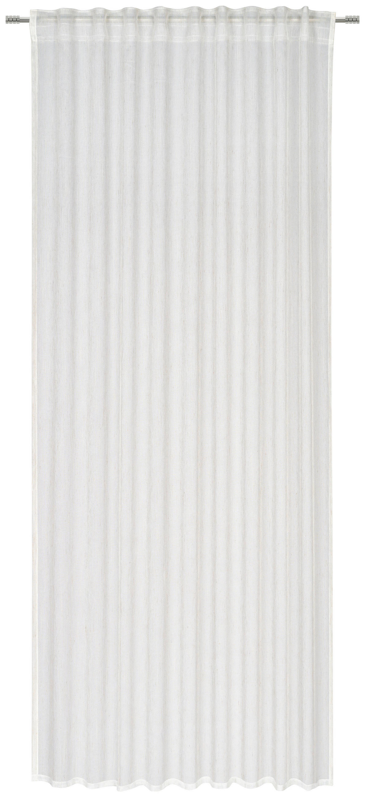 FERTIGVORHANG transparent  - Creme, Trend, Textil (140/245cm) - Esposa