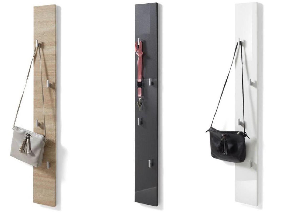 GARDEROBENPANEEL  in 14/115/2 cm  - Anthrazit, Konventionell, Holzwerkstoff (14/115/2cm) - Xora