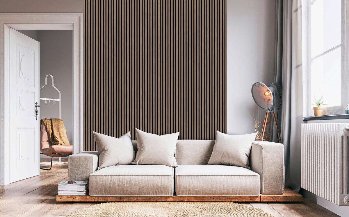 ABSCHLUSSLEISTEN Walnuß furniert 2.5/1.8/275 cm  - Walnussfarben, KONVENTIONELL, Holzwerkstoff/Textil (2.5/1.8/275cm)