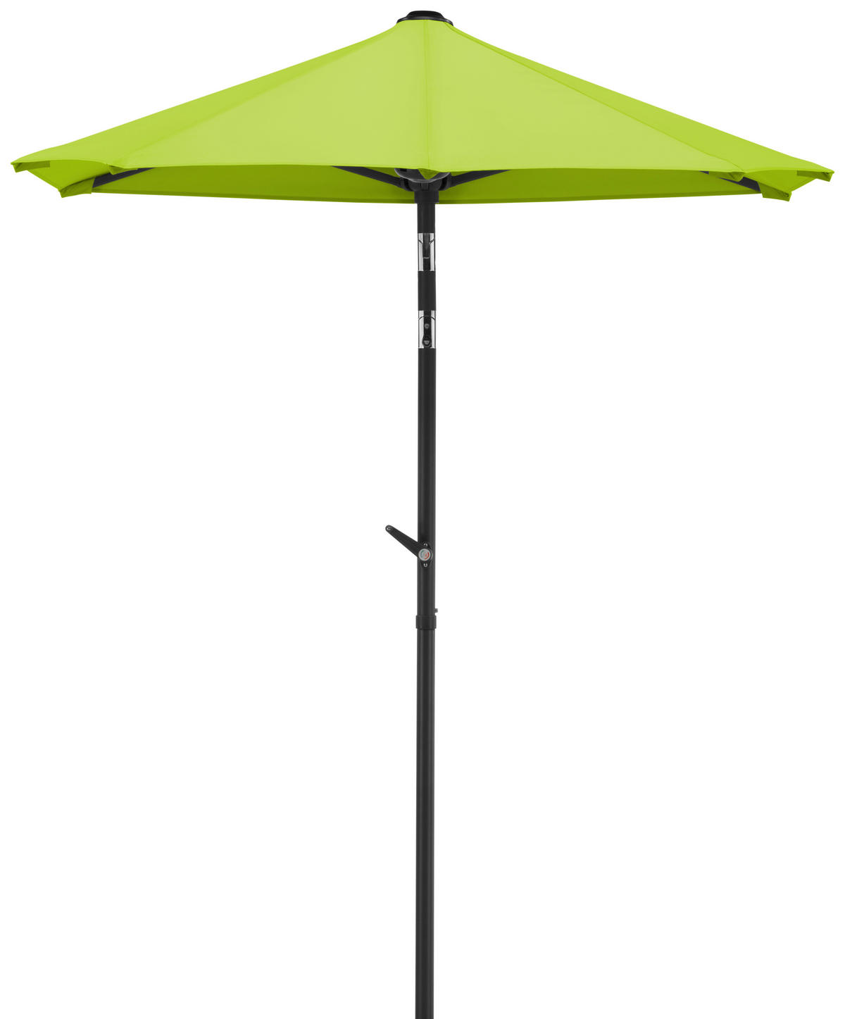 AMPELSCHIRM   - Anthrazit/Grün, Basics, Textil/Metall (150/228/150cm) - Schneider