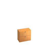 HÄNGEREGISTERELEMENT - Buchefarben/Alufarben, KONVENTIONELL, Holzwerkstoff/Kunststoff (80/74,8/42cm) - Venda