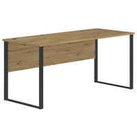 SCHREIBTISCH  in Eiche Artisan  - Eiche Artisan, Modern, Holzwerkstoff/Metall (170/77/73cm) - MID.YOU
