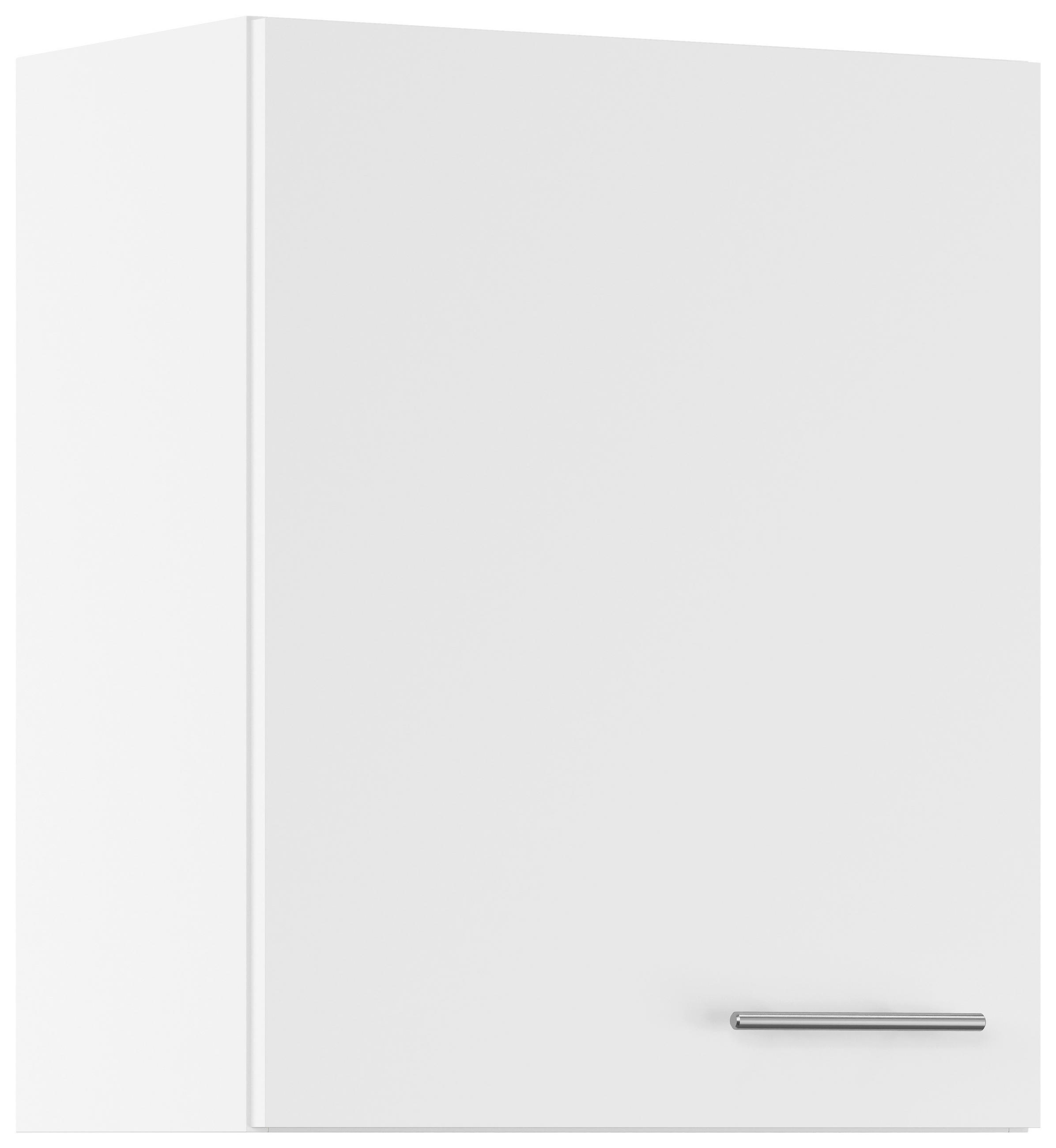 KÜCHENOBERSCHRANK 60/72,3/34,2 cm  in Weiß  - Edelstahlfarben/Weiß, Basics, Holzwerkstoff/Metall (60/72,3/34,2cm) - Impuls