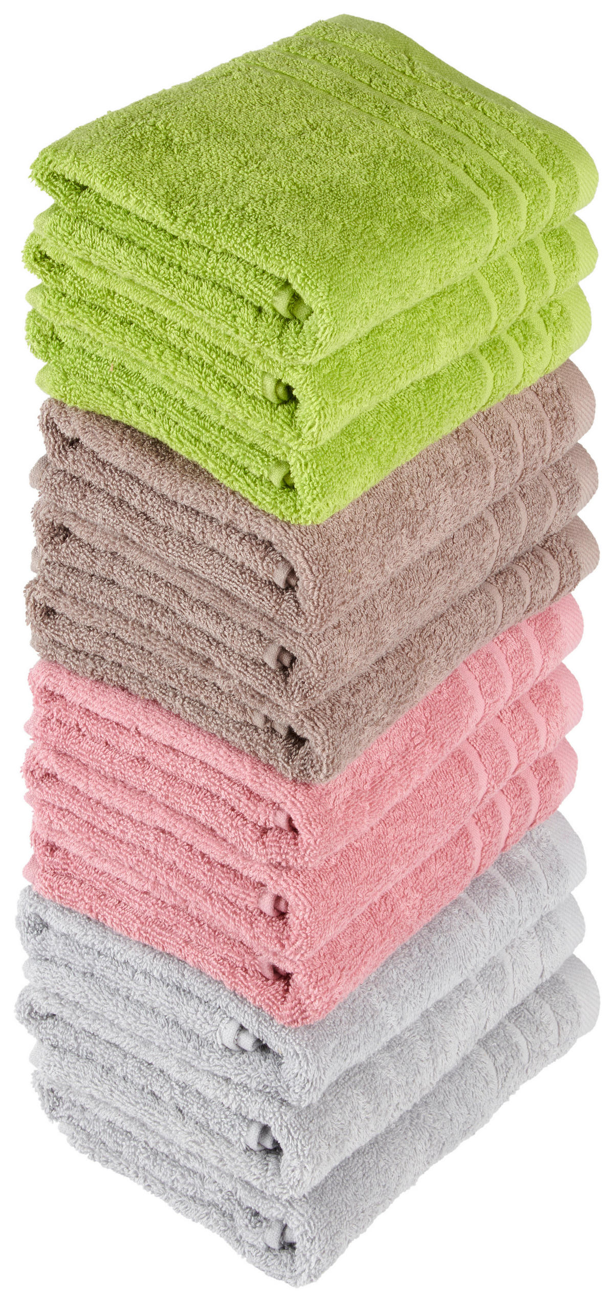 FROTTÍR TÖRÖLKÖZŐ SZETT 50/90 cm mauve  - mauve, Basics, textil (50/90cm) - Esposa