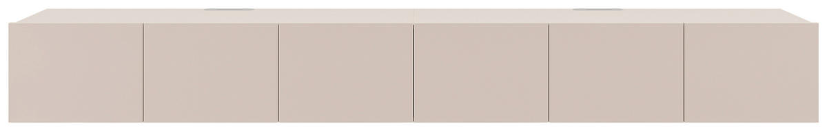 LOWBOARD  300/36,7/42 cm  Beimöbel erhältlich, umfangreiches Zubehör erhältlich, hängend, in verschiedenen Größen erhältlich  - Kaschmir, Design, Holzwerkstoff (300/36,7/42cm) - Hom`in