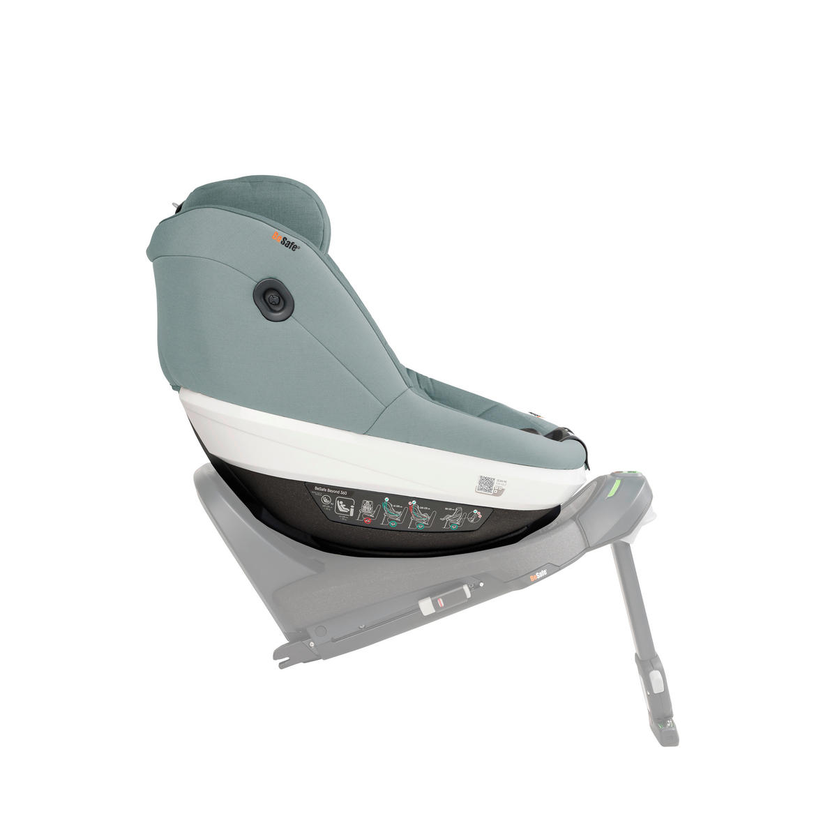DJEČJA AUTOSJEDALICA  Beyond 360  - svijetlo zelena, Basics, tekstil (67/44/43cm) - Besafe