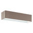 LED-WANDLEUCHTE - Nickelfarben, Design, Metall (36,5/8cm) LED-WANDLEUCHTE - Nickelfarben, Design, Metall (36,5/8cm)