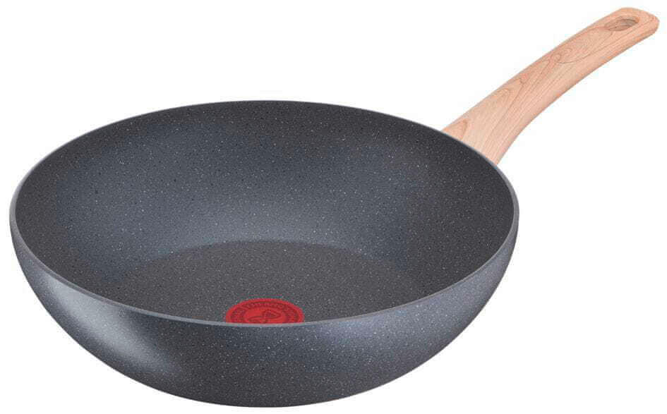 WOK, 28 cm  - šedá, Basics (28cm) - Tefal
