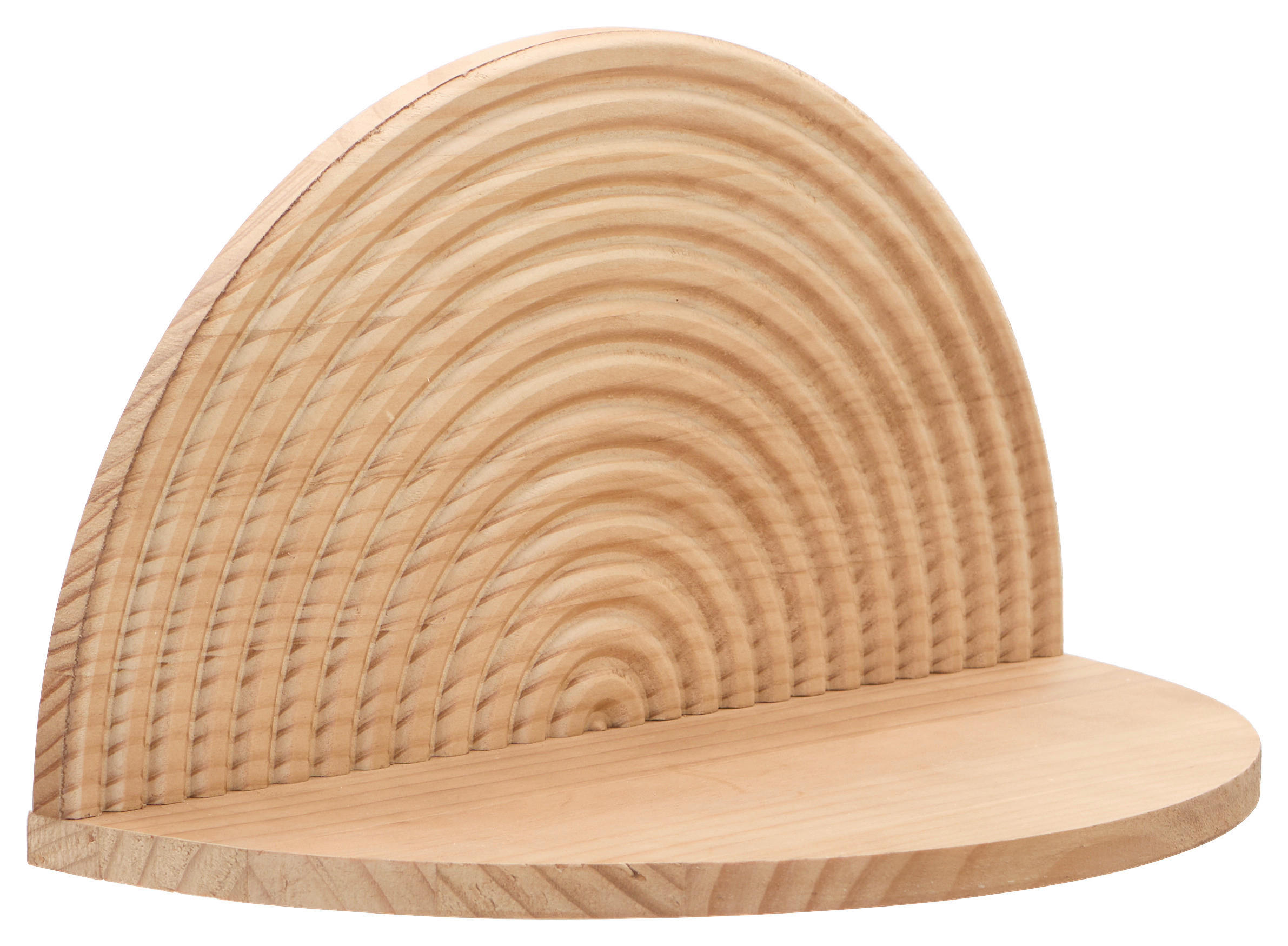 WANDBOARD Holz, Holzwerkstoff Tanne furniert Naturfarben  - Naturfarben, Design, Holz/Holzwerkstoff (40/21/20cm) - MID.YOU