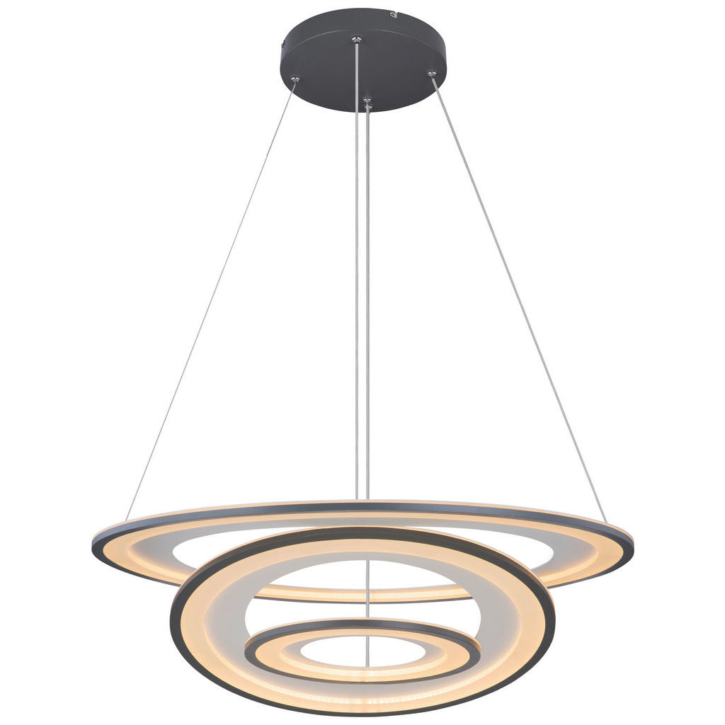 LED-Hängeleuchte H: 120 cm 1-Flammig mit Stufenschalter