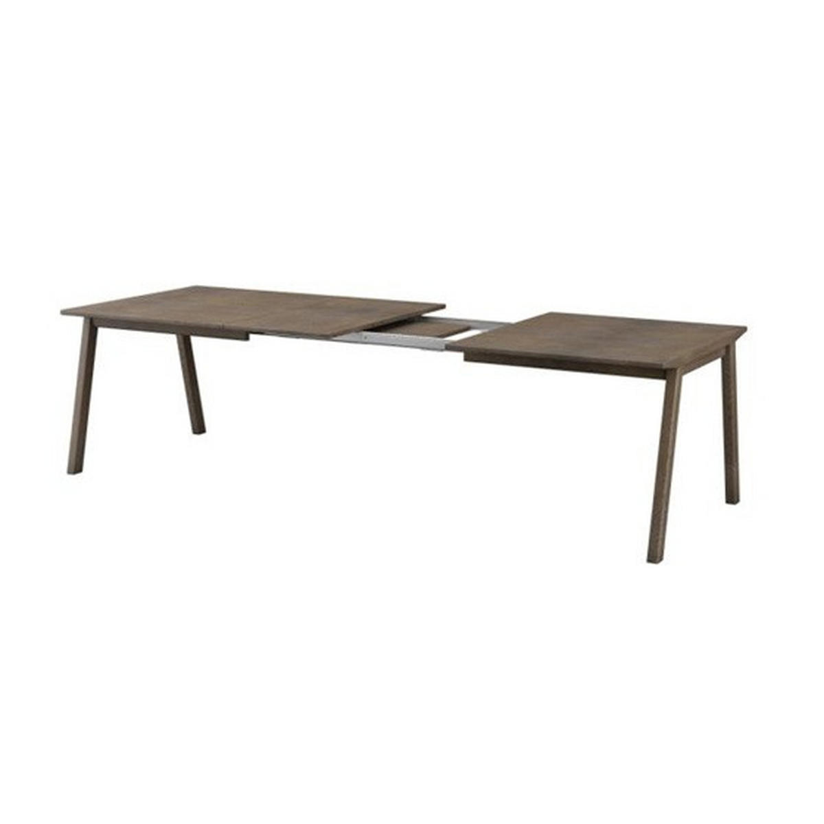 MATBORD 174-270/100/74 cm massivt trä, delar i massivt trä  trä utdragbar, finns i olika träslag rektangulär mörkbrun  - mörkbrun, Klassisk, trä (174-270/100/74cm) - Skovby