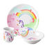 KINDERGESCHIRRSET 3-teilig - Rosa/Weiß, KONVENTIONELL, Keramik (21/21/20cm) - Seltmann Weiden KINDERGESCHIRRSET 3-teilig - Rosa/Weiß, KONVENTIONELL, Keramik (21/21/20cm) - Seltmann Weiden