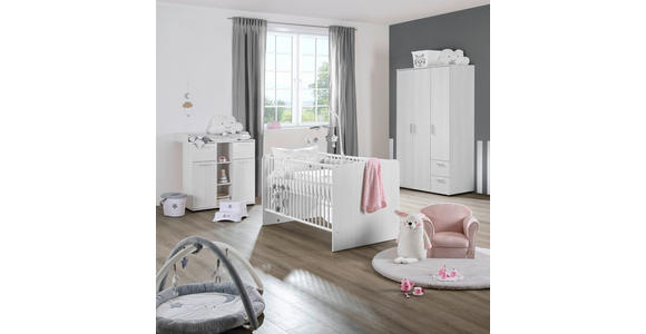 BABYZIMMER Chico - Weiß, Basics, Holzwerkstoff - My Baby Lou
