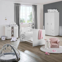 BABYZIMMER Chico  - Weiß, Basics, Holzwerkstoff - My Baby Lou