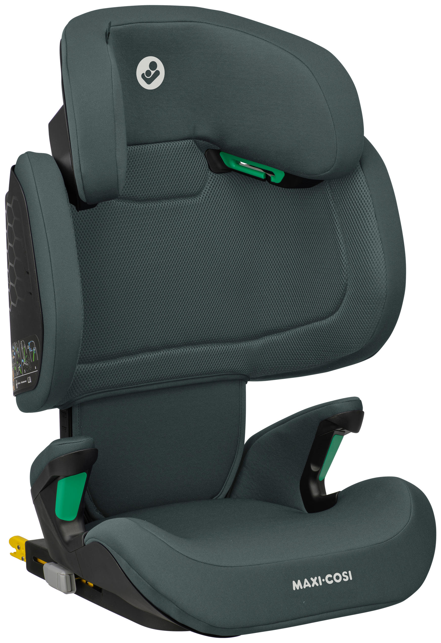 DJEČJA AUTOSJEDALICA  Rodifix R i-Size  - tamno siva, Basics, metal/plastika (49/60/54cm) - Maxi-Cosi