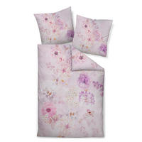 POSTELJNINA 135/200 cm mako saten roza  - roza, Konvencionalno, tekstil (135/200cm) - Janine