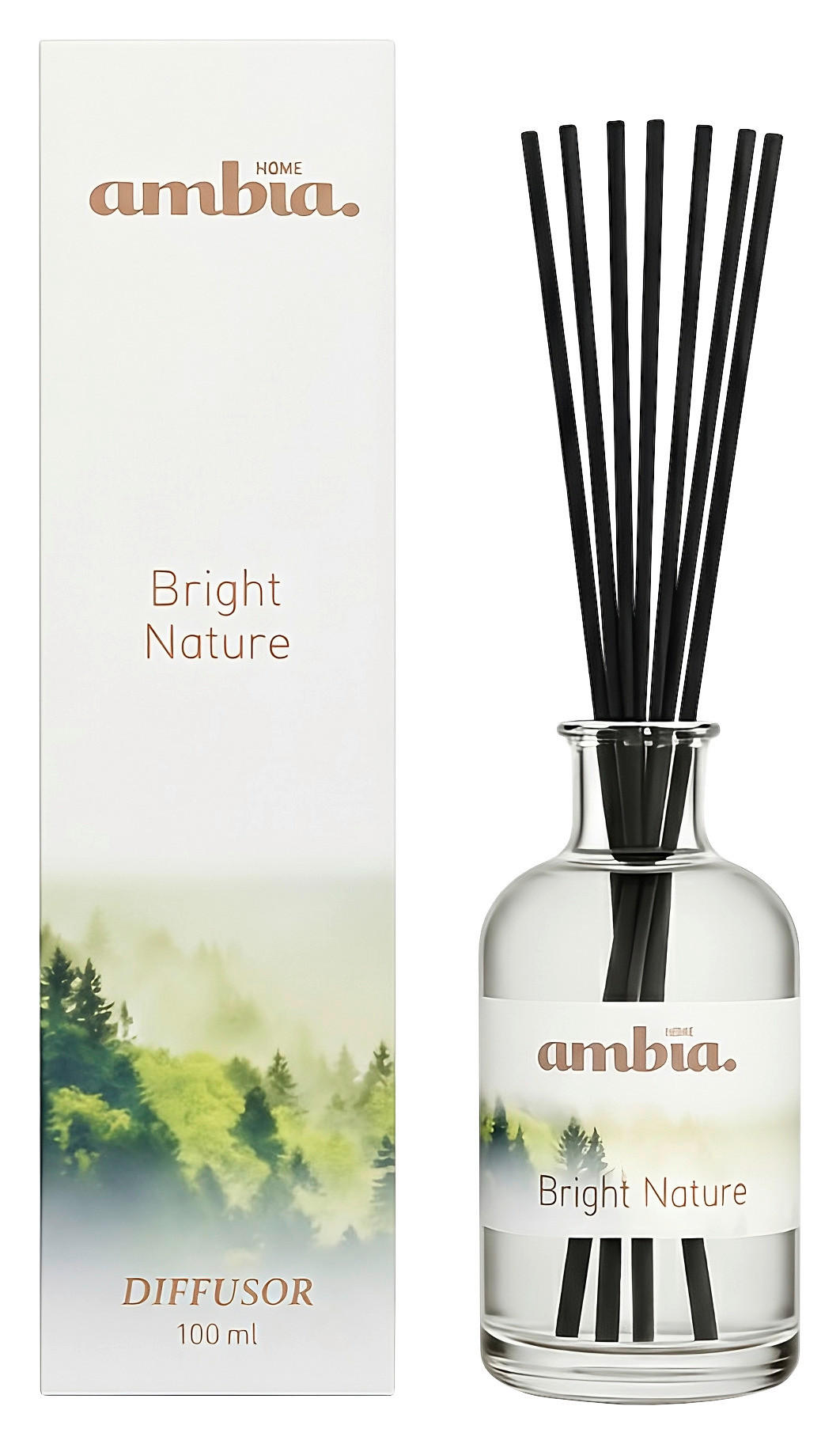 RAUMDUFT  - Grauweiß, Basics, Glas (100ml) - Ambia Home