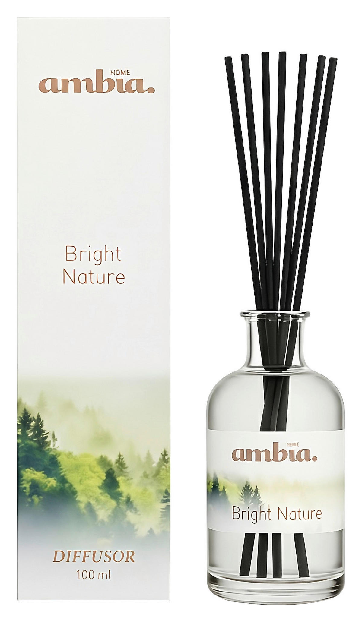 RAUMDUFT  - Grauweiß, Basics, Glas (100ml) - Ambia Home