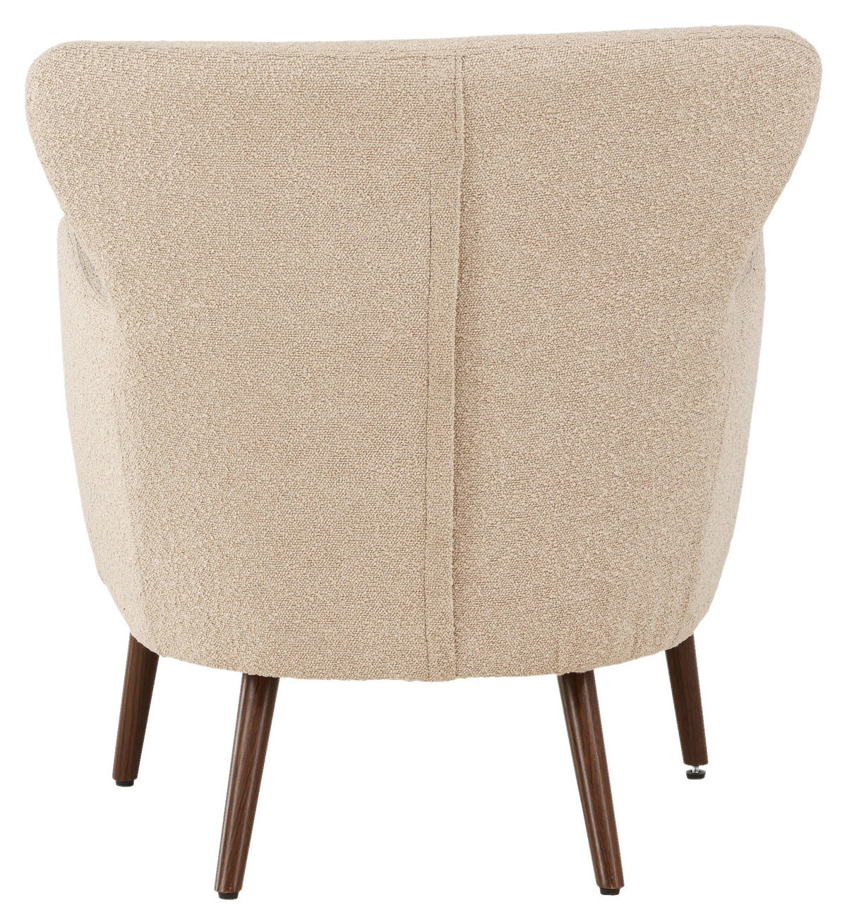 OHRENSESSEL Braun, Beige  - Beige/Braun, Design, Textil/Metall (76/85/77cm) - Livetastic