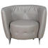 SESSEL in Textil Hellgrau - Chromfarben/Hellgrau, Design, Textil (83/66/69cm) - Carryhome SESSEL in Textil Hellgrau - Chromfarben/Hellgrau, Design, Textil (83/66/69cm) - Carryhome