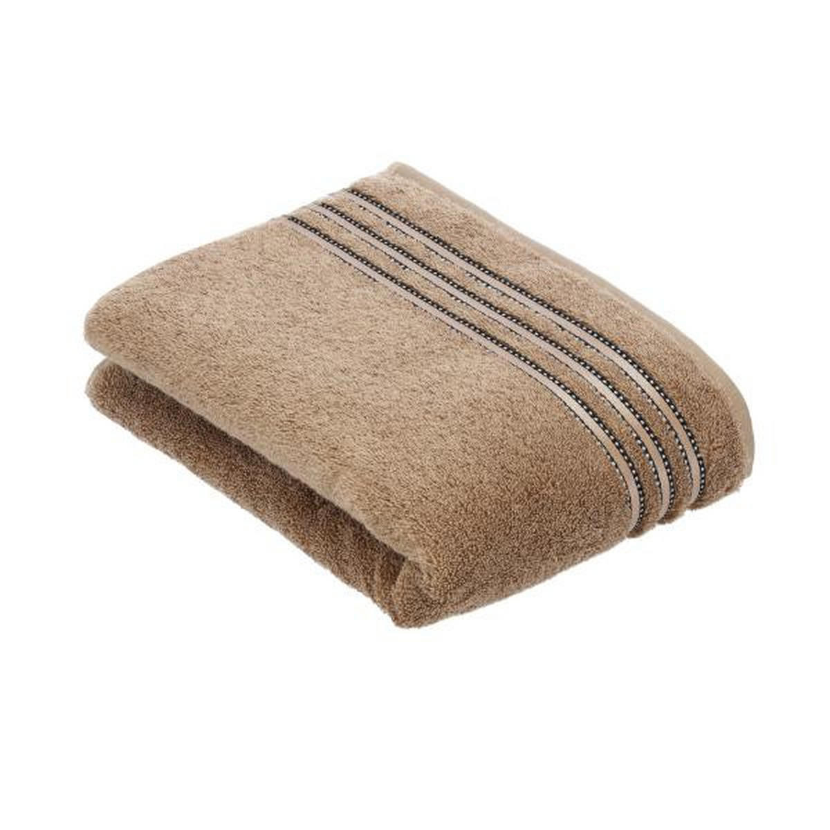 OSUŠKA DO SPRCHY, 67/140 cm, hnědá - hnědá, Basics, textil (67/140cm) - Vossen