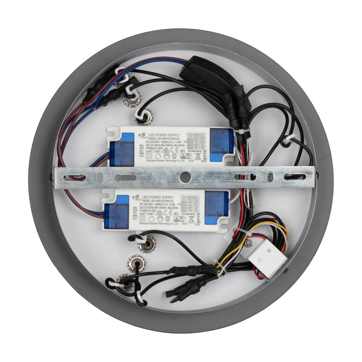 LED-HÄNGELEUCHTE 80/150 cm  - Grau, Design, Kunststoff/Metall (80/150cm) - Dieter Knoll