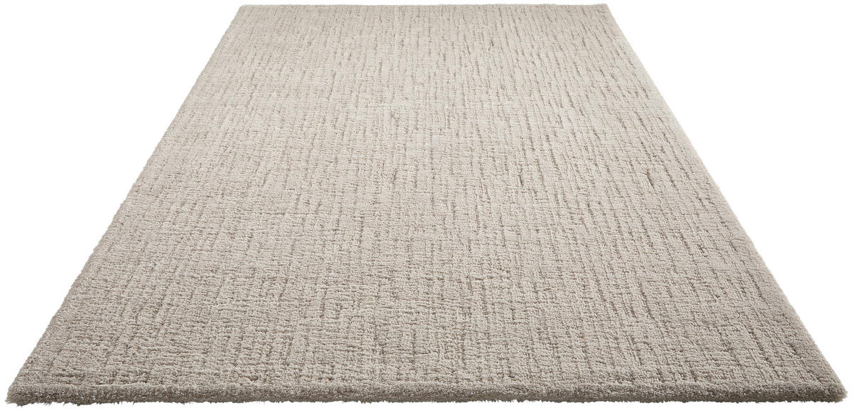 HOCHFLORTEPPICH 133/195 cm Masai Beige rechteckig  - Beige, Basics, Kunststoff/Textil (133/195cm) - Novel