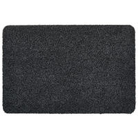 FUSSMATTE  50/80 cm  Anthrazit  Uni  - Anthrazit, Basics, Kunststoff/Textil (50/80cm) - Esposa
