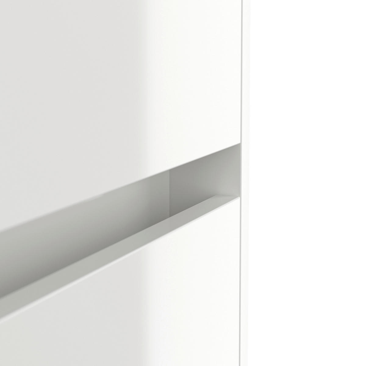 SIDEBOARD Posseik Industrial  in 99/75,8/42 cm  - Eichefarben/Schwarz, Design, Holzwerkstoff/Metall (99/75,8/42cm) - P & B