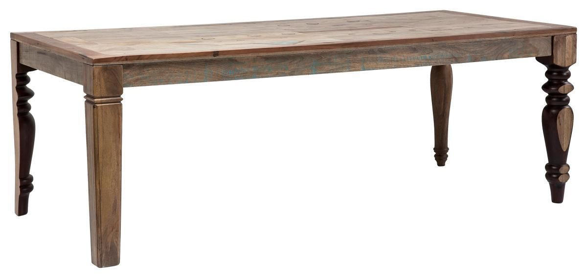 ESSTISCH in Holz 220/100/76 cm  - Braun, Design, Holz (220/100/76cm) - Kare-Design
