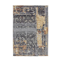 FLACHWEBETEPPICH Wohnzimmer 115/170 cm Blaze 500 Multi / Blau Blau, Multicolor rechteckig  - Blau/Multicolor, KONVENTIONELL, Textil (115/170cm) - Kayoom